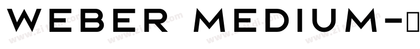 Weber Medium字体转换 Weber Medium字体转换